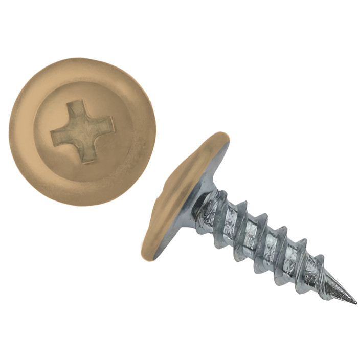 Саморез ПШ 4,2х16 (1000шт) шлиц PH2 RAL 1014